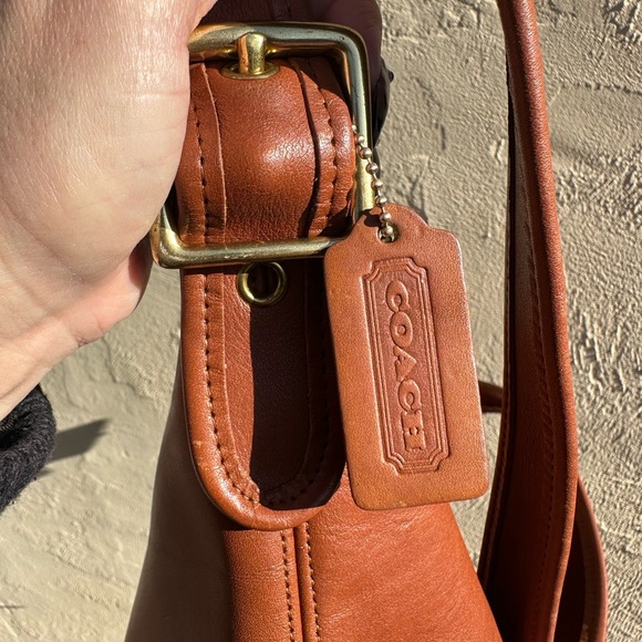 🥮EUC Vintage British Tan Coach Duffle Sac 9085 🥮 - Picture 8 of 10